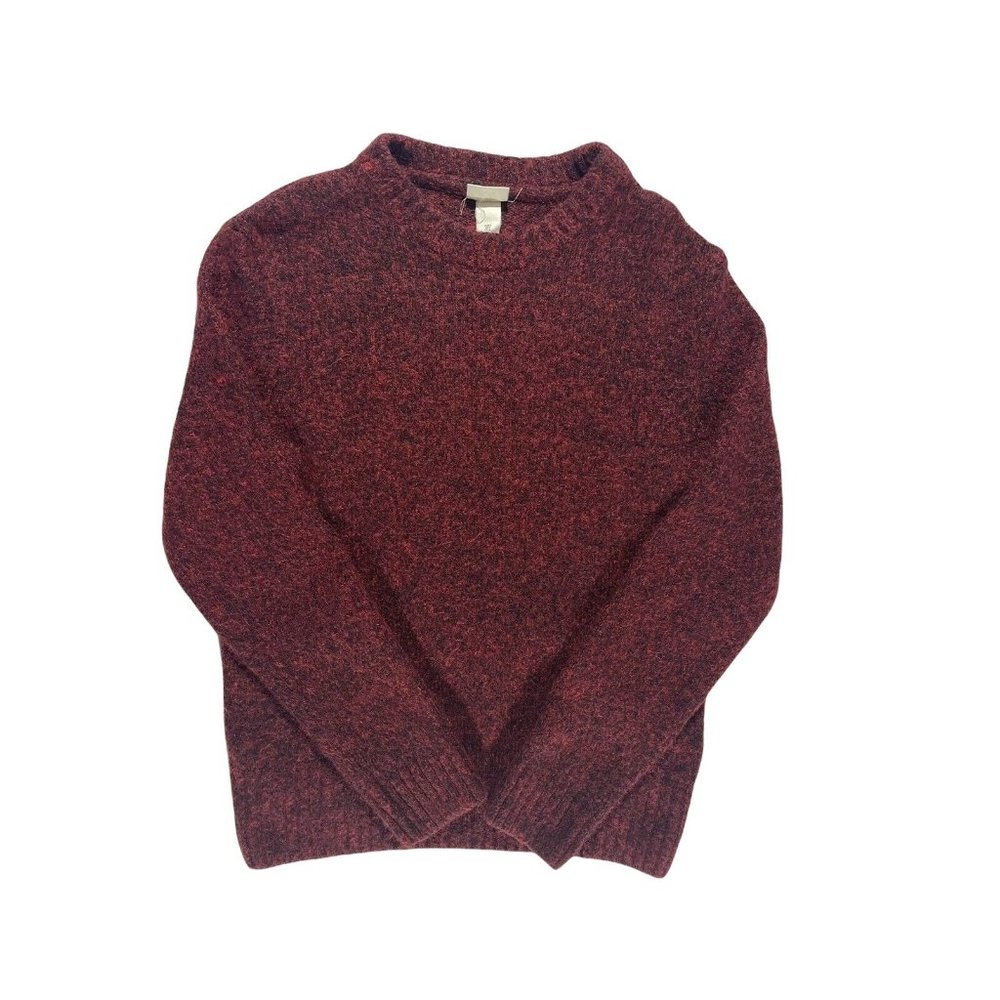 H&M Knitted Sweater Top Red Size Small.